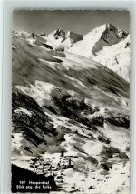 6493 Hospental - Blick gegen die Furka Winter