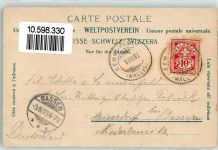 Gemmipass Wallis 1903 Gebrauchsspuren Daubensee