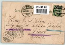 9050 Appenzell 1903 - Ehepaar Tracht