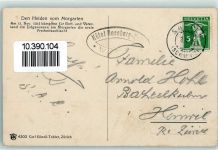 6315 Oberägeri 1919 Gebrauchsspuren Schlachtdenkmal am Morgarten und Aegerisee