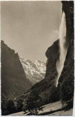 um 1938 - Schweiz, Der Staubbach,E. Götz