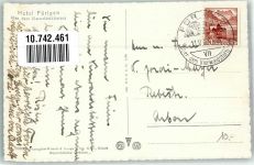 6363 Fürigen 1944 Foto AK Hotel