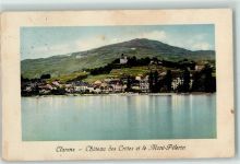 1815 Clarens 1913 - Chateau des Cretes et le Mont-Pelerin