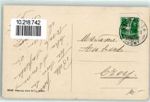 1815 Clarens 1913 - Chateau des Cretes et le Mont-Pelerin