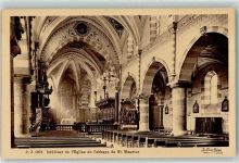 1890 St-Maurice - Intereur de l Eglise de l abbaye