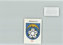 8173 Neerach Riedt b. Neerach - Vignette Wappen Kaffee Hag ca 1920-1940 Neerach