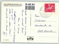 8873 Amden - Sessellift Postkurs Omnibus Walensee Kühe Giregärtli Leistkamm