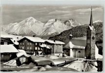 7188 Sedrun - Kirche Muraungruppe Winter