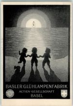 4000 Basel Bâle Werbe AK Glühlampenfabrik Aktien Gesellschaft