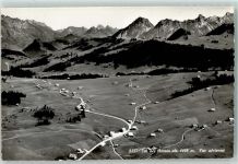 1862 Les Mosses Ormont-Dessous Foto AK Fliegeraufnahme Col des Mosses