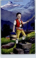 Appenzeller Knabe Tracht Schweiz