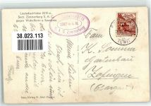 Leutschachhütte 1948 Foto AK Hüttenstempel