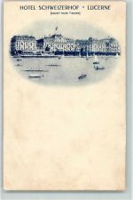 6000 Luzern Lucerne - Hotel Schweizerhof Boote