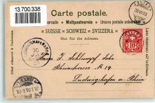 8483 Kollbrunn 1903 BOAKC fabrik Lithographie