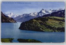 6440 Brunnen - Urnersee, Seelisberg, Bristenstock, Vierwaldstättersee AKU2