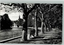 5400 Baden 1943 Foto AK Limmatpromenade