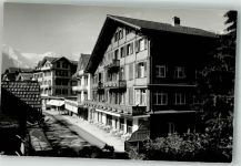 3823 Wengen 1964 Foto AK Hotel Bernerhof Dorfstrasse