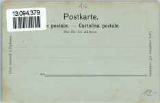 4800 Zofingen 1898 Mondschein Gruss aus - Schulhaus AK