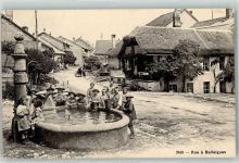 1338 Ballaigues 1911 - KInder am Brunnen