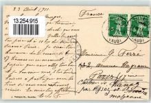 1338 Ballaigues 1911 - KInder am Brunnen