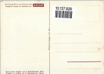 sign Schellhammer - Senselandschaft bei der Grasburg Motiv Schweiz Künstlerkarte