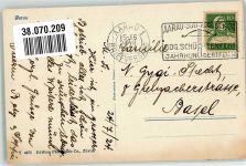 5000 Aarau 1924 Gebrauchsspuren Sonderstempel Schützenfest