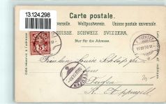 3000 Bern Berne 1898 Lithographie Münster Zeitglockenturm Rathaus