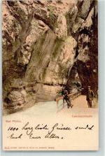 7312 Pfäfers 1901 - Taminaschlucht