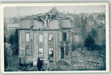 2900 Porrentruy Pruntrut 1917 Gebrauchsspuren WK I Bombardement 24.4.1917