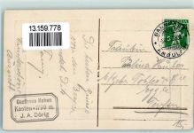 1915 Prägedruck Passepartout Schmuckrahmen Hoher Kasten Berg