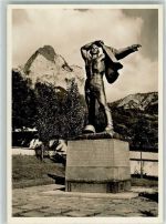 6430 Schwyz 1956 Foto AK Denkmal