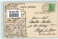 9620 Lichtensteig 1908 Foto AK