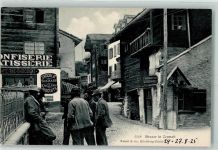 3920 Zermatt - Konfiserie Patisserie Männer Wegkreuz