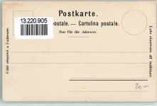 3654 Gunten Lithographie Ralligen