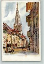 3000 Bern Berne 1907 Künstlerkarte Herrengasse