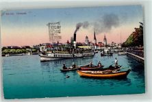 Zürichsee - Dampfschiff Speer Ruderboote