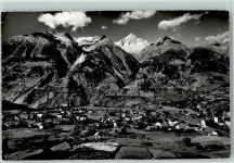 3944 Unterbäch VS - Wallis Bietschhorn