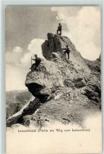 7078 Lenzerheide/Lai - Bergsteiger am Lenzerhorn