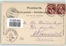 1172 Bougy-Villars 1898 Künstlerkarte Chalet du Signal-de-Bougy sign.