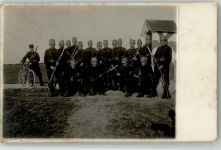 Gruppenbild Soldaten Feldpost Bataillon 4 Militär Schweiz