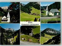 Krüppelhütte - Ortsansichten Kirche Kühe Mehrfachaufnahme Steg