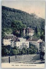 5400 Baden - Teilansicht, Schartenfels