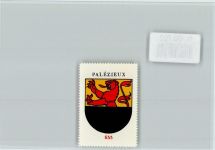 1607 Palézieux - Vignette Wappen Kaffee Hag ca 1920-1940 Palézieux