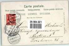 8000 Zürich 1899 - Hafen Sonnenquai Neujahr