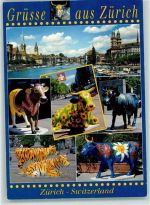 8000 Zürich - Kuh Statuen