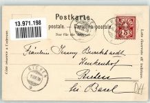 3822 Lauterbrunnen 1898 Künstlerkarte