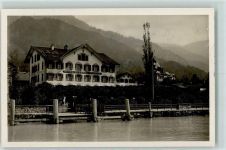 3855 Brienz BE Gebrauchsspuren Hotel Bären Werren