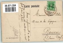 4000 Basel Bâle 1908 Foto AK Rathaus Regierungsrats-Saal Briefmarke Bildseite