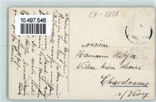 1820 Territet - Dent du Midi See Dampfschiff Schienen