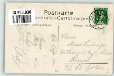 8352 Räterschen 1914 Lithographie Turntag Kreisturn-Verbandes Winterthur u. Umgebung 14.-21.6.1914